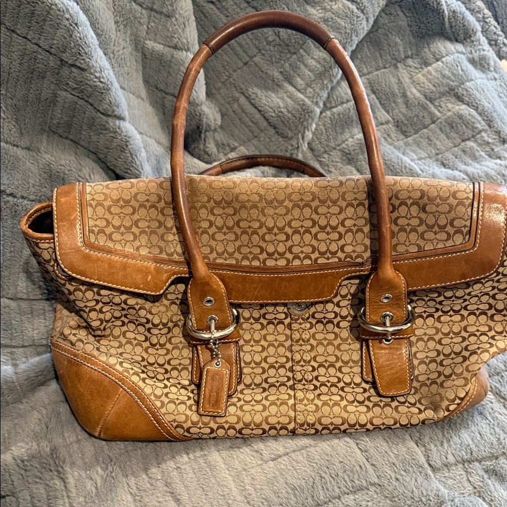 Brown Monogram Handbag